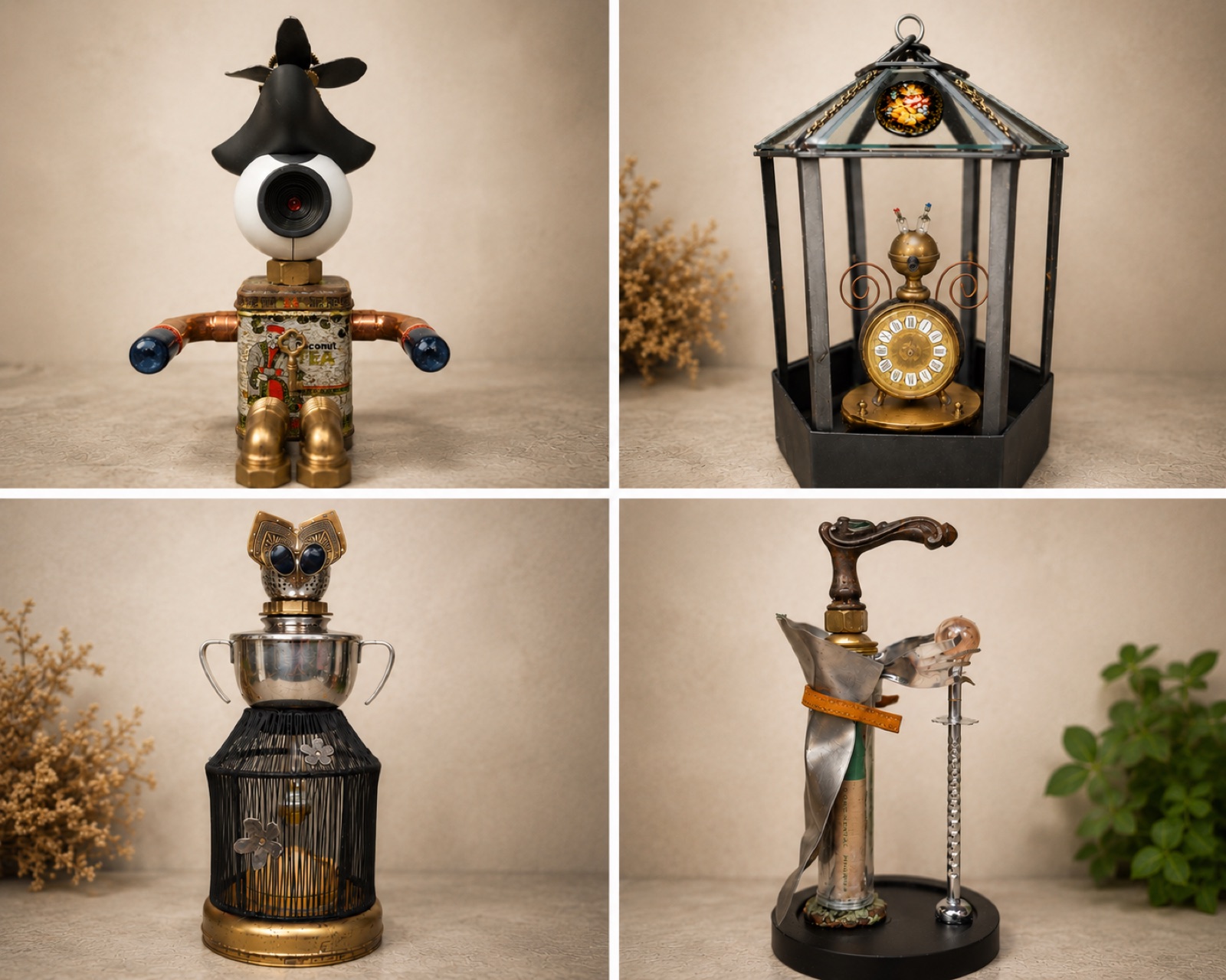 Créations steampunk du P'tit Chat Fée